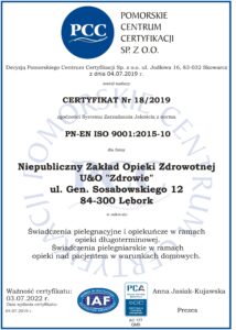 Proces Certyfikacji ISO 9001:2015